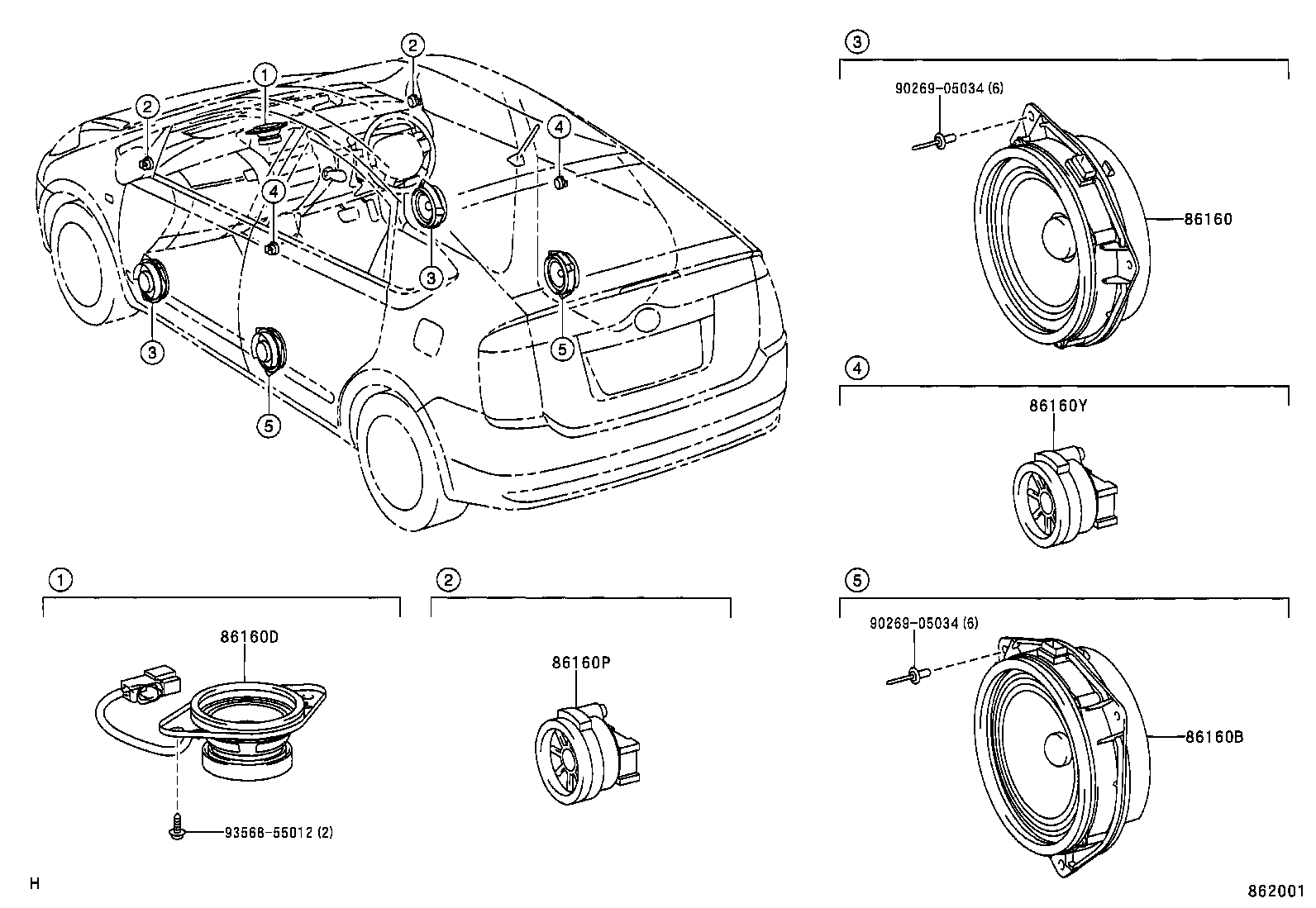 Exploded illustration 862001