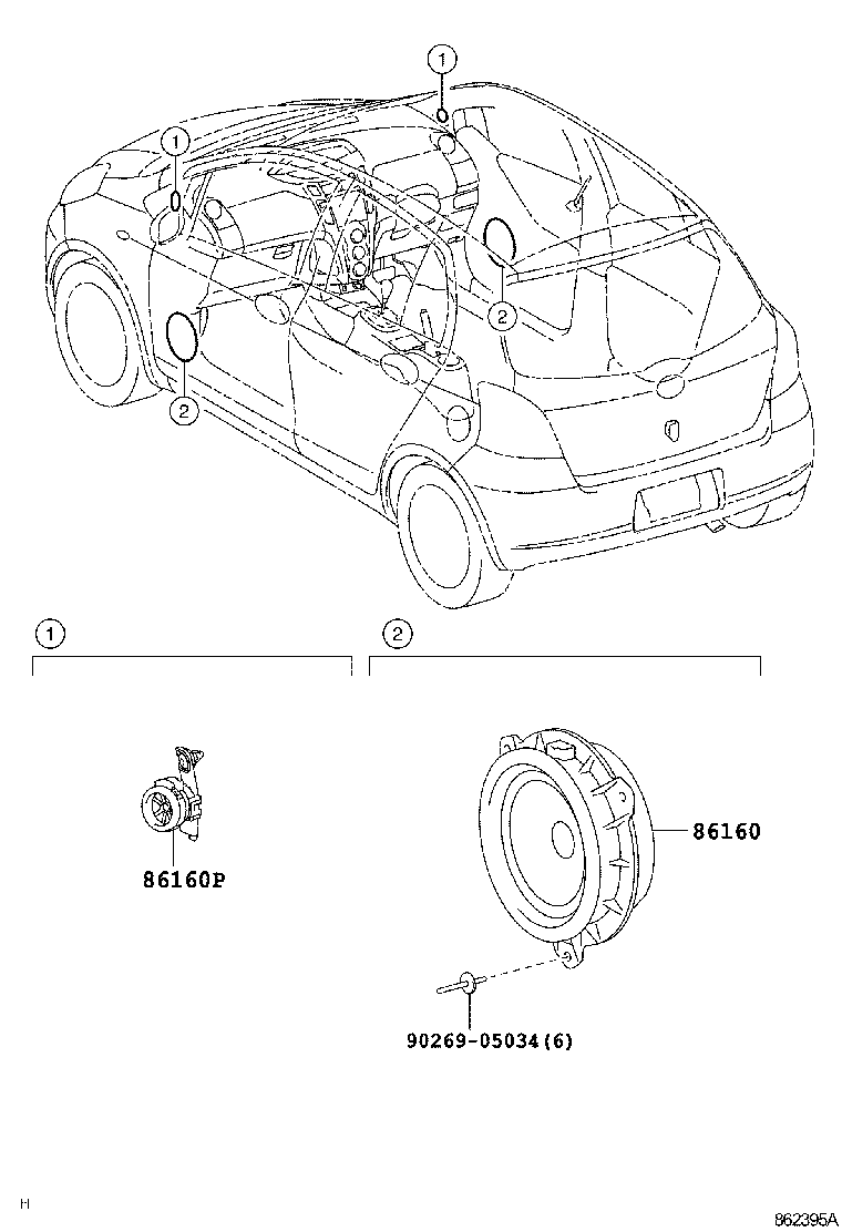 Exploded illustration 862395A