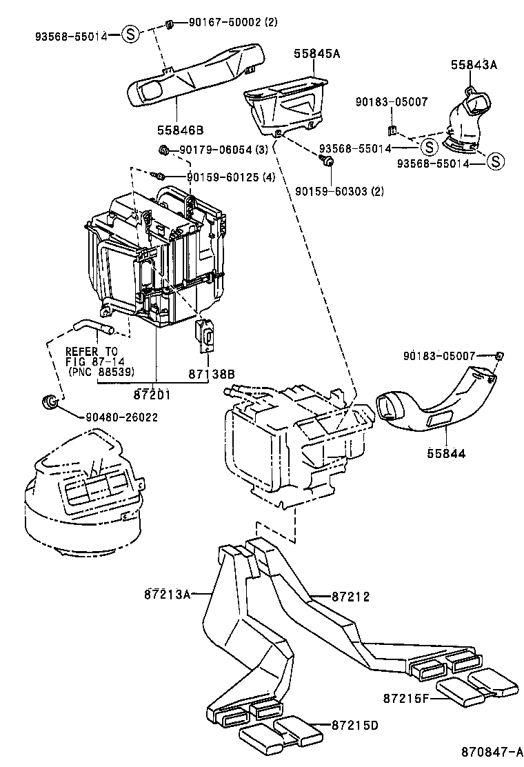 Exploded illustration 870847A