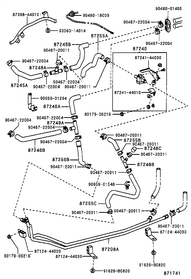 Exploded illustration 871741