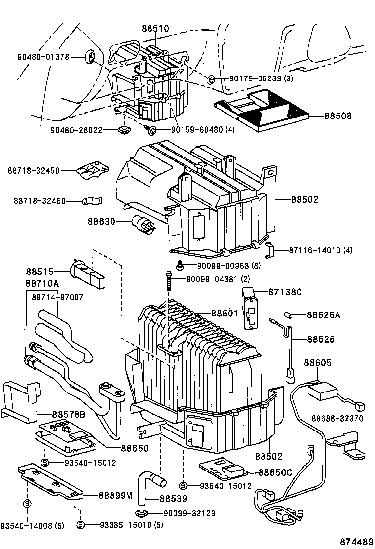 Exploded illustration 874489