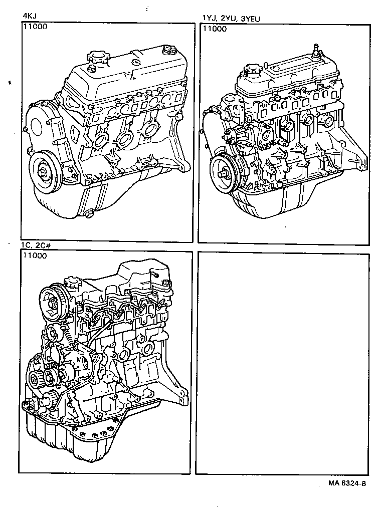 Exploded illustration MA6324B