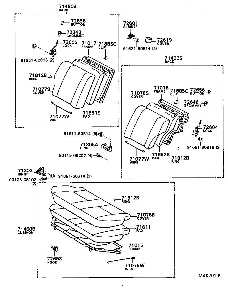 Figure MBD701F