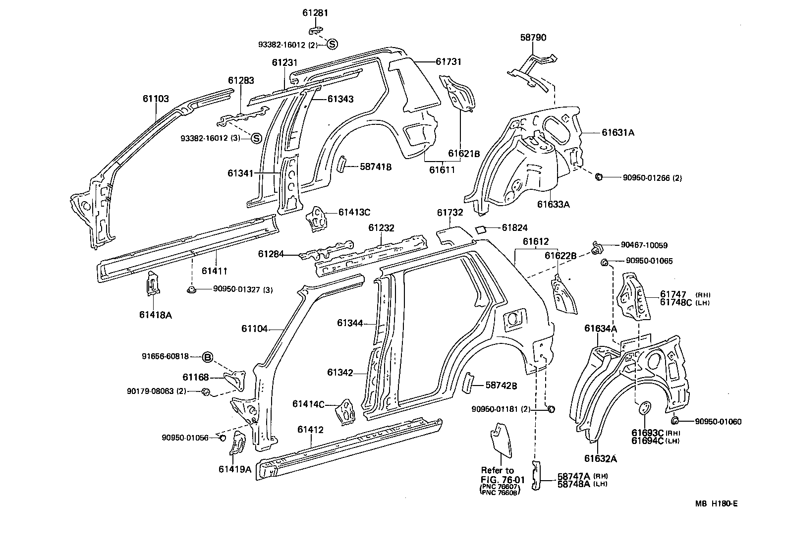 Figure MBH180E
