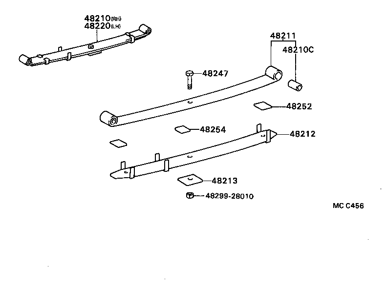Exploded illustration MCC456