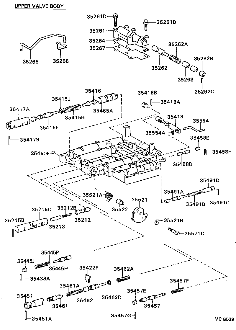 Exploded illustration MCG039