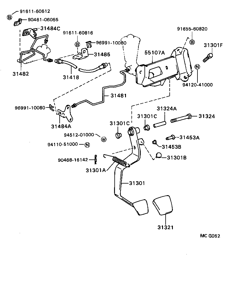 Exploded illustration MCG052
