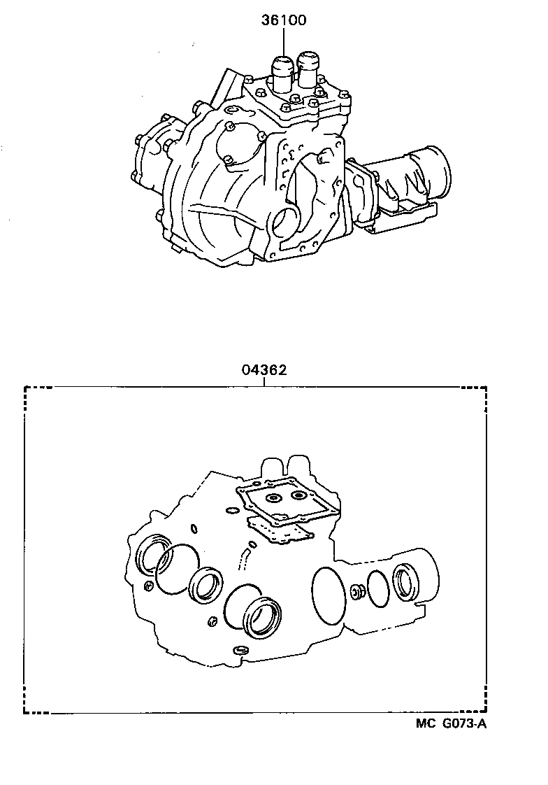 Exploded illustration MCG073A