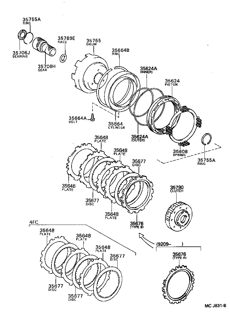 Figure MCJ831B