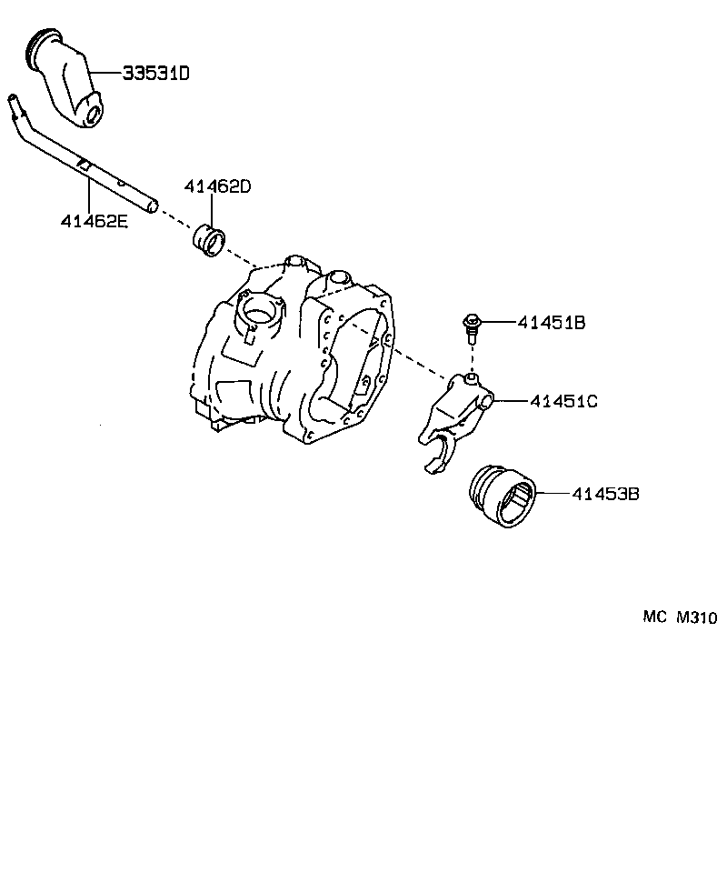 Exploded illustration MCM310