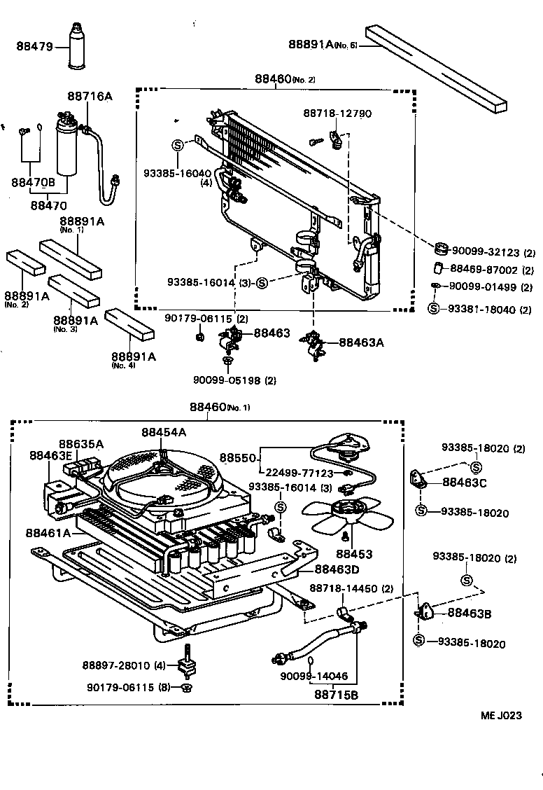 Exploded illustration MEJ023