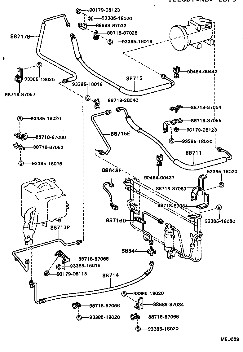 Exploded illustration MEJ028