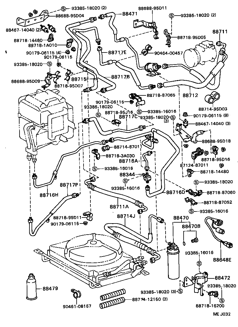 Exploded illustration MEJ032