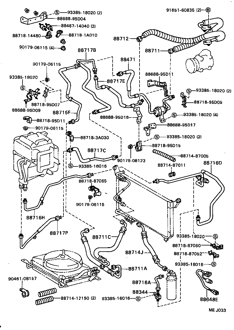 Exploded illustration MEJ033