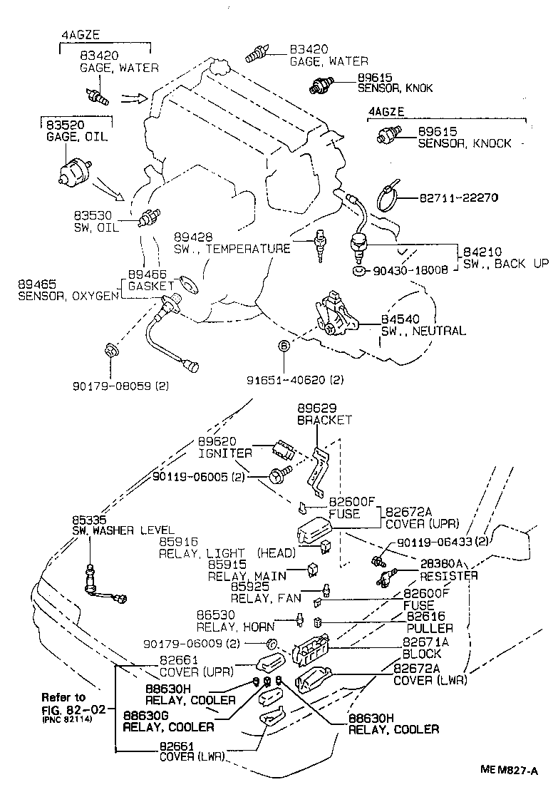 Figure MEM827A