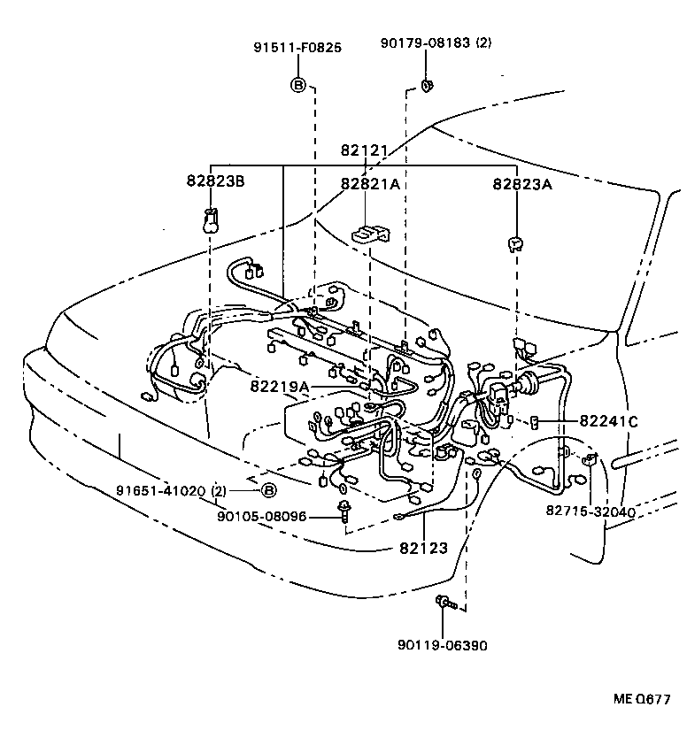 Exploded illustration MEQ677