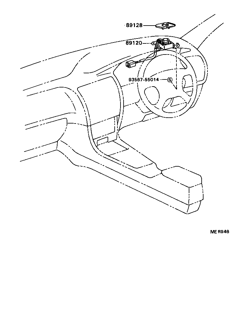 Exploded illustration MER946