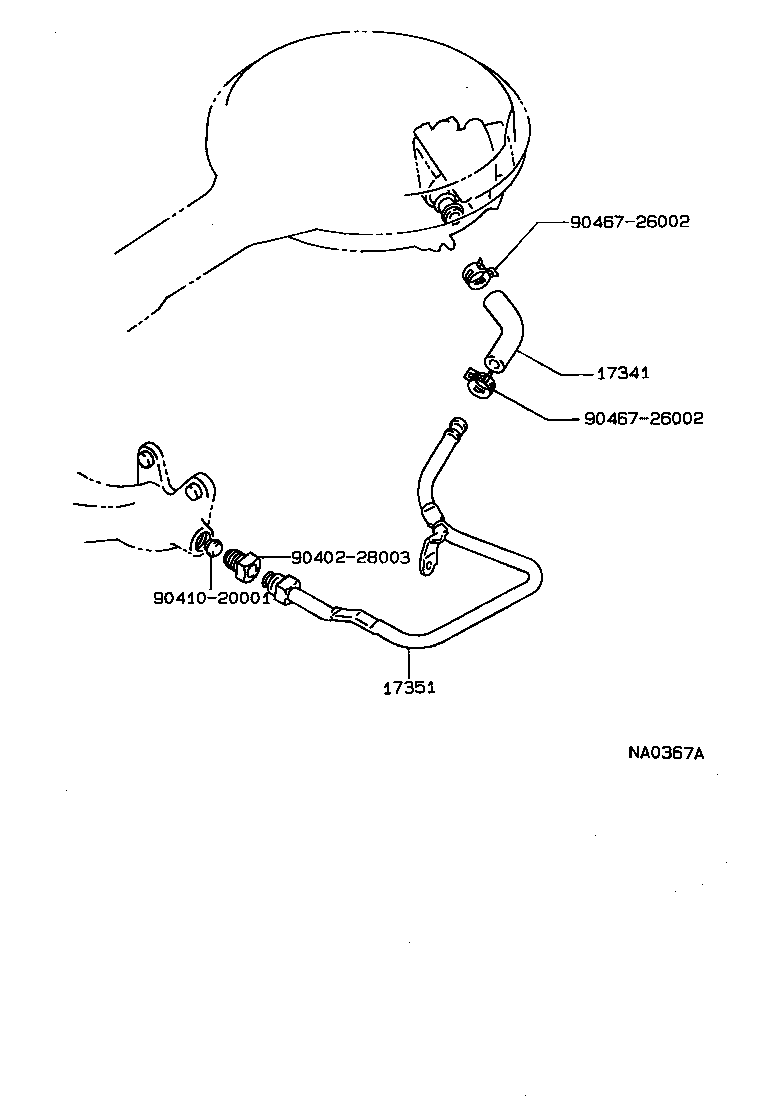 Exploded illustration NA0367A