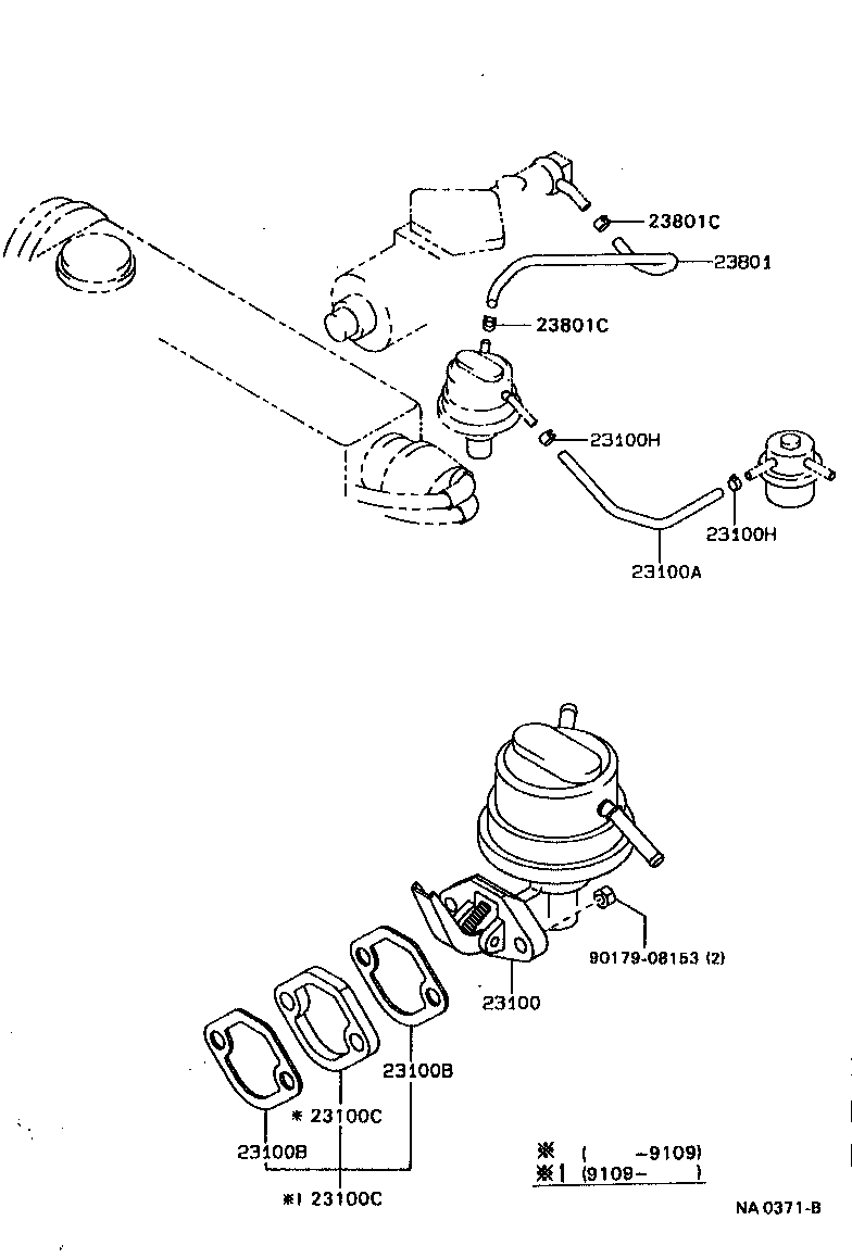 Exploded illustration NA0371B