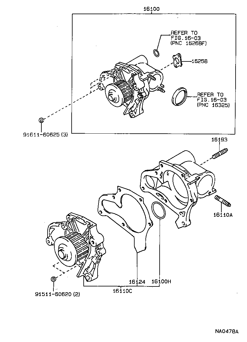 Exploded illustration NA0478A