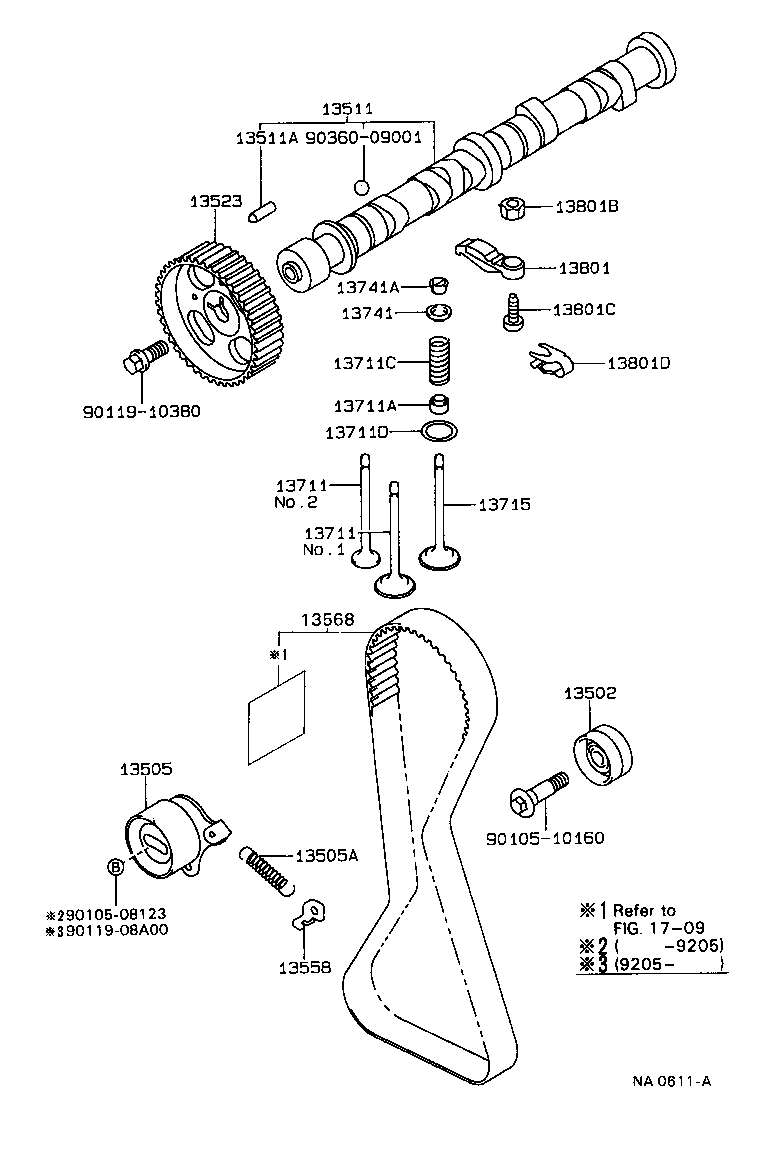 Exploded illustration NA0611A