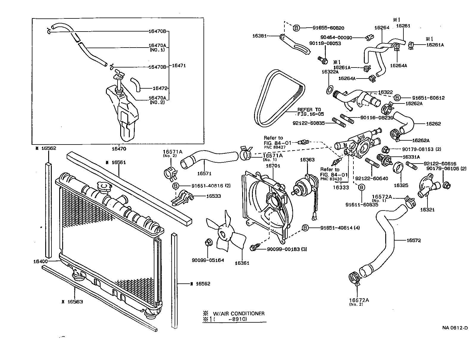 Exploded illustration NA0612D