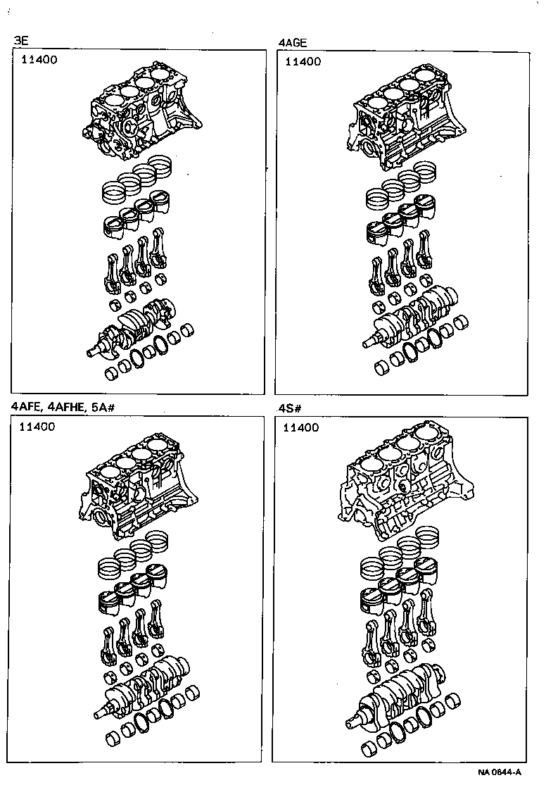 Exploded illustration NA0644A