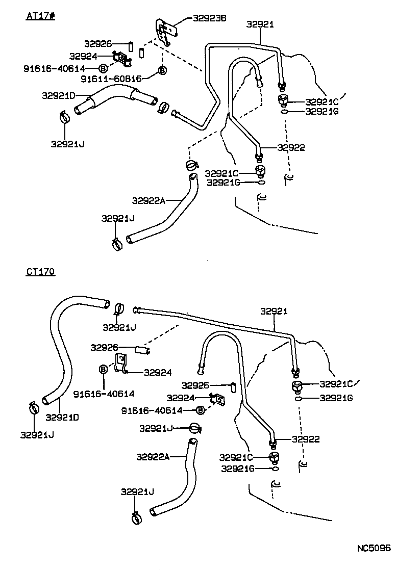 Exploded illustration NC5096