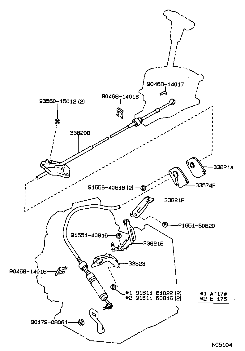 Exploded illustration NC5104