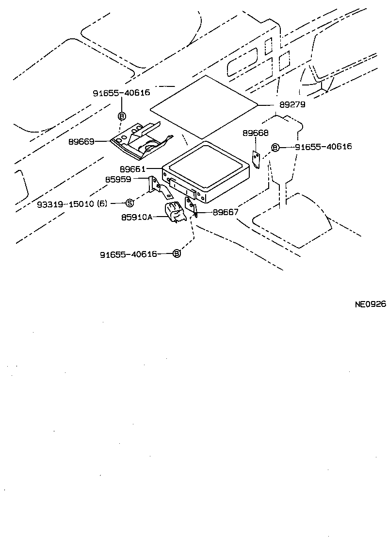 Exploded illustration NE0926