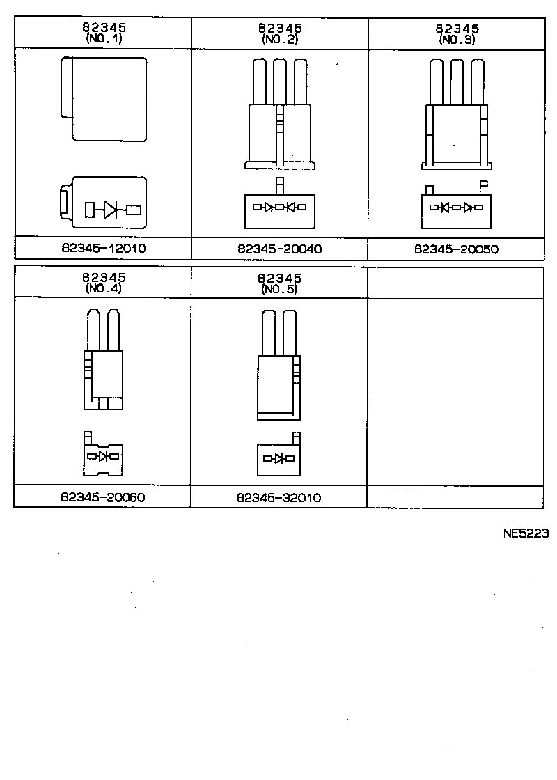 Exploded illustration NE5223