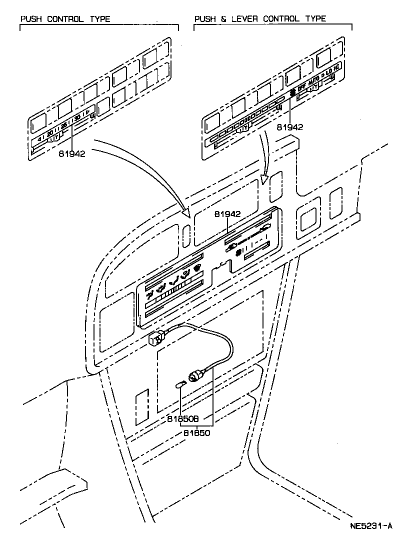 Exploded illustration NE5231A