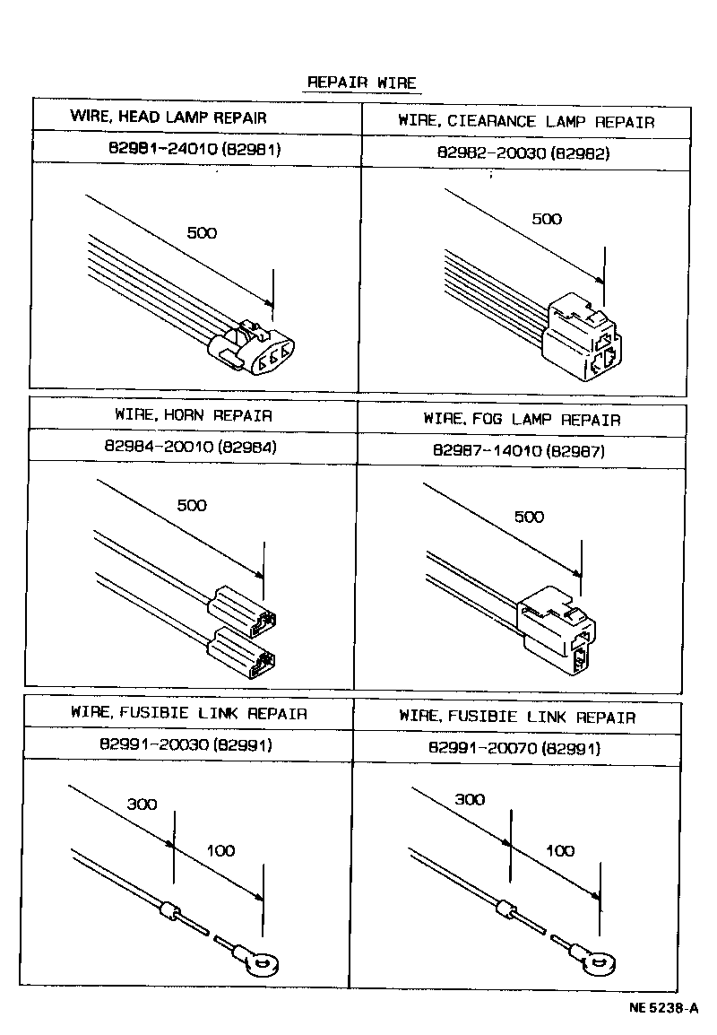 Exploded illustration NE5238A