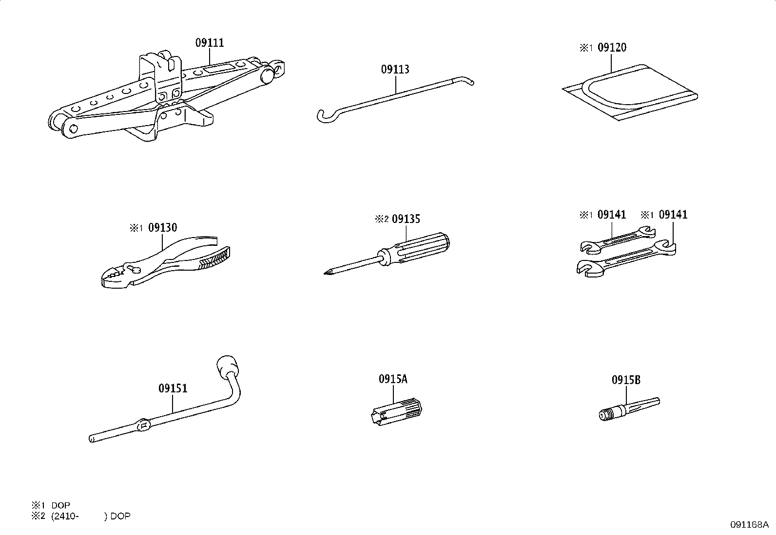Exploded illustration 091168A