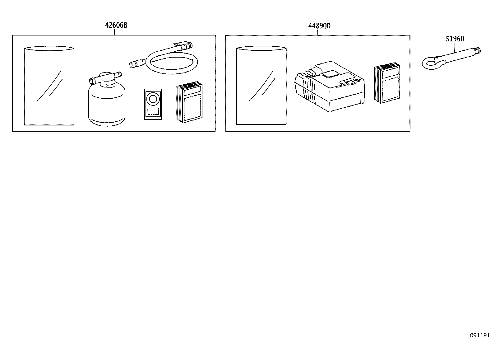 Exploded illustration 091191