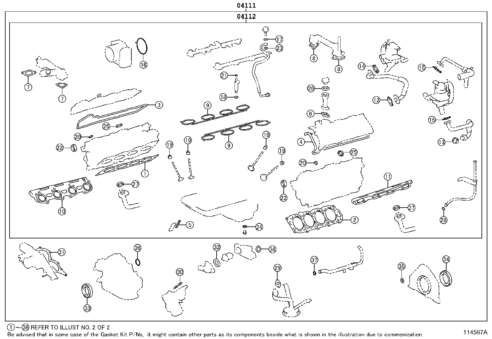 Exploded illustration 114597A