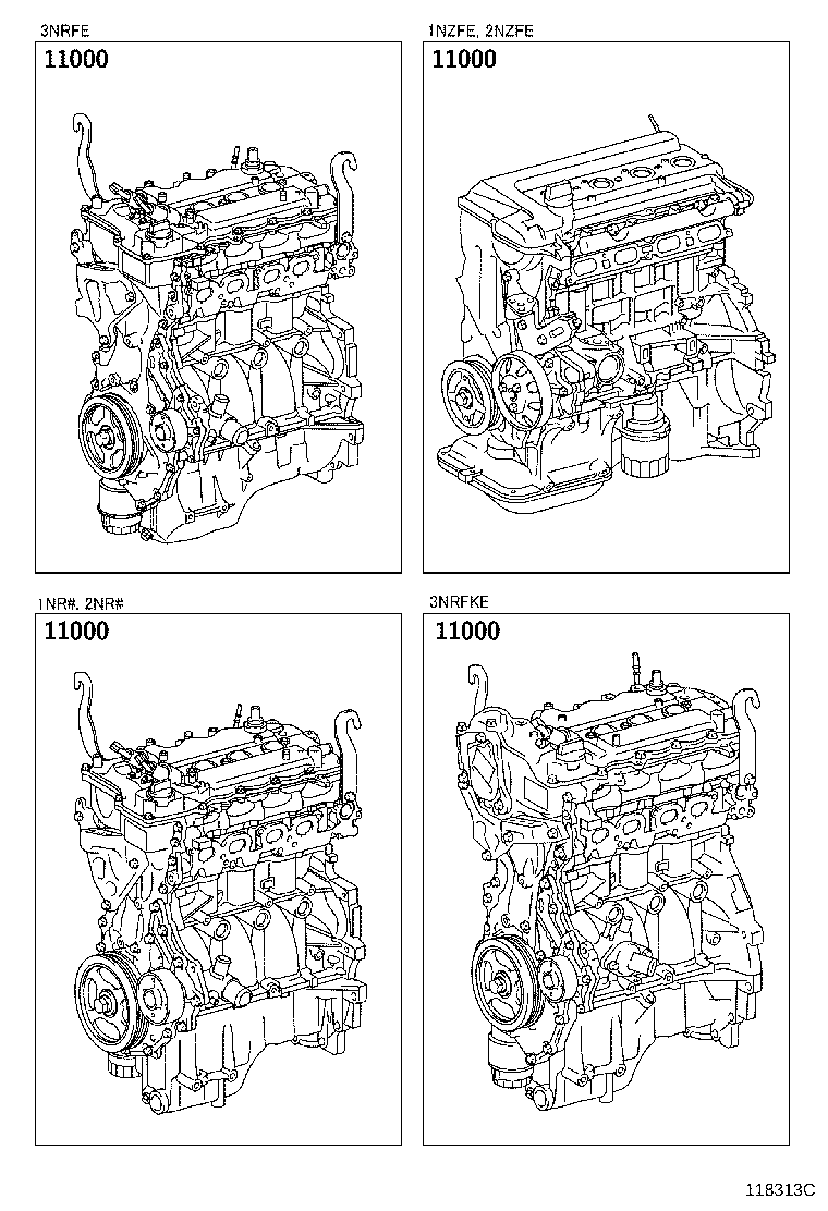 Exploded illustration 118313C