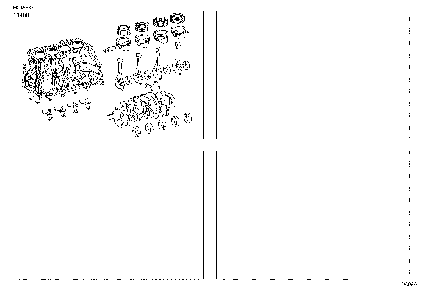 Exploded illustration 11D609A