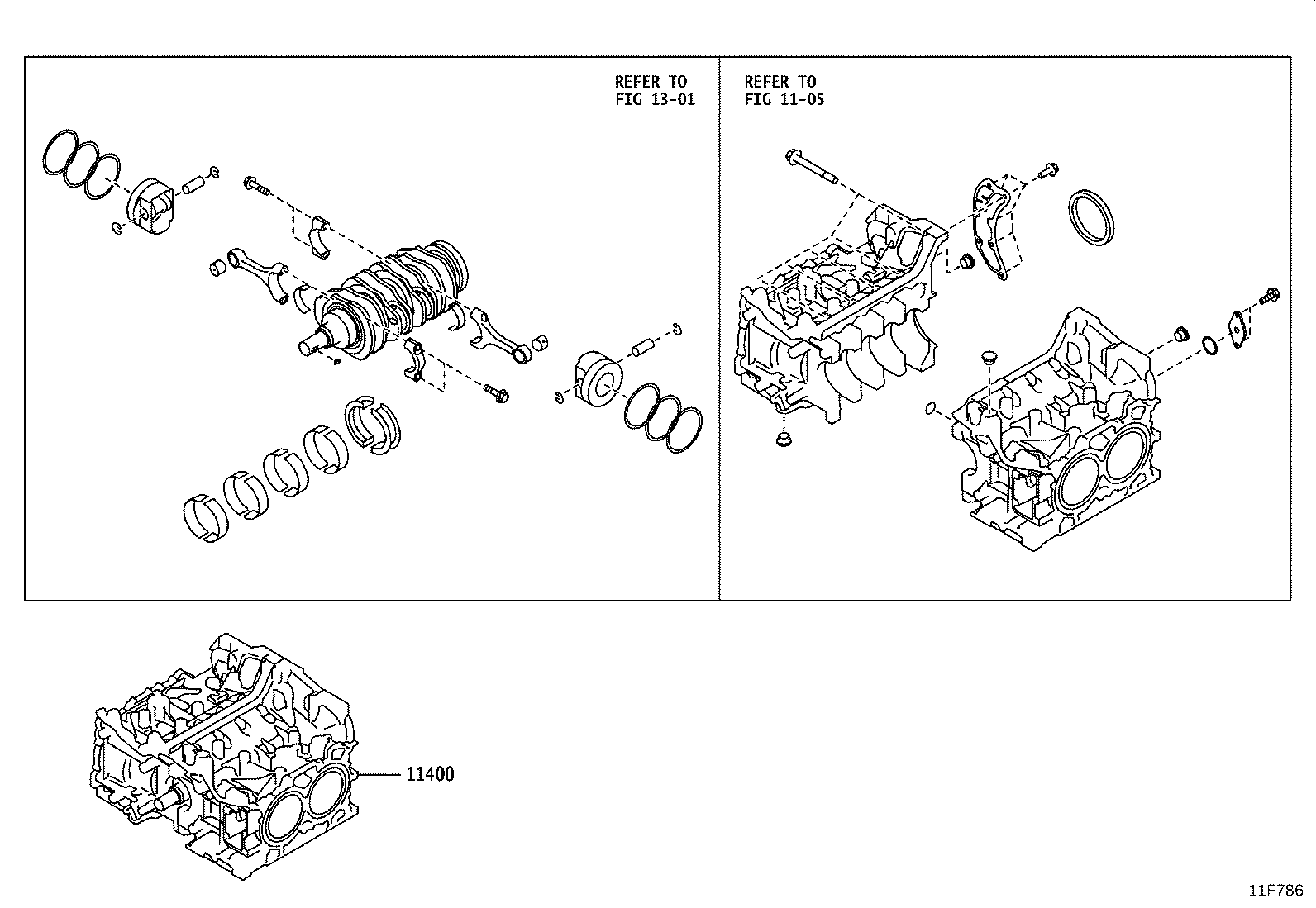 Exploded illustration 11F786