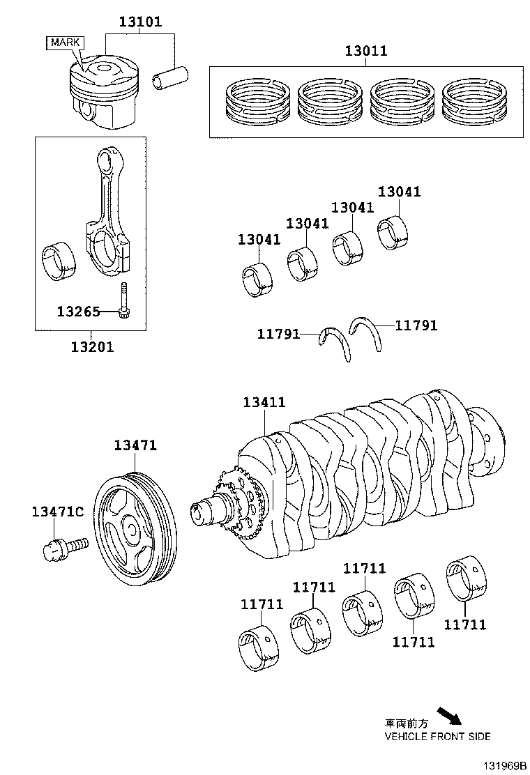 Exploded illustration 131969B