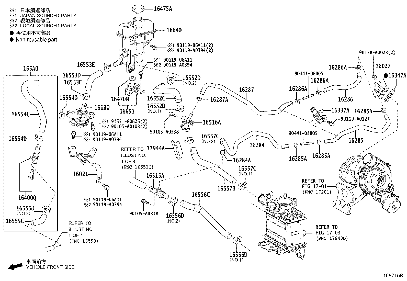 Exploded illustration 168715B