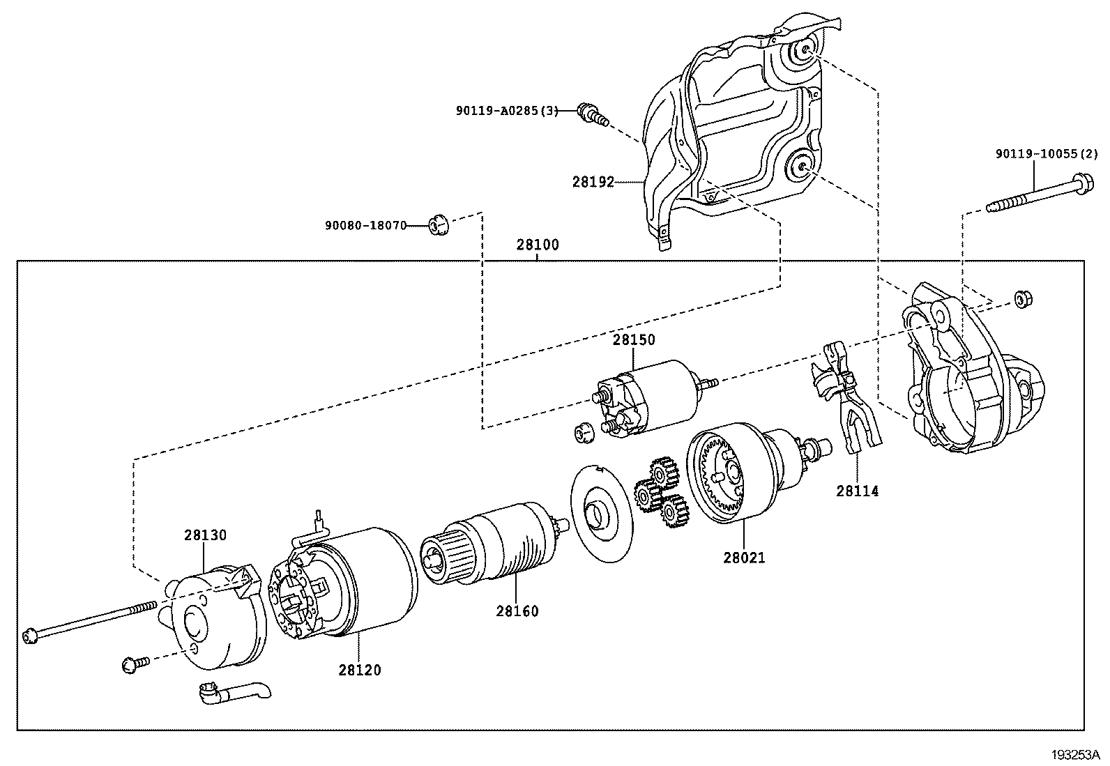 Exploded illustration 193253A