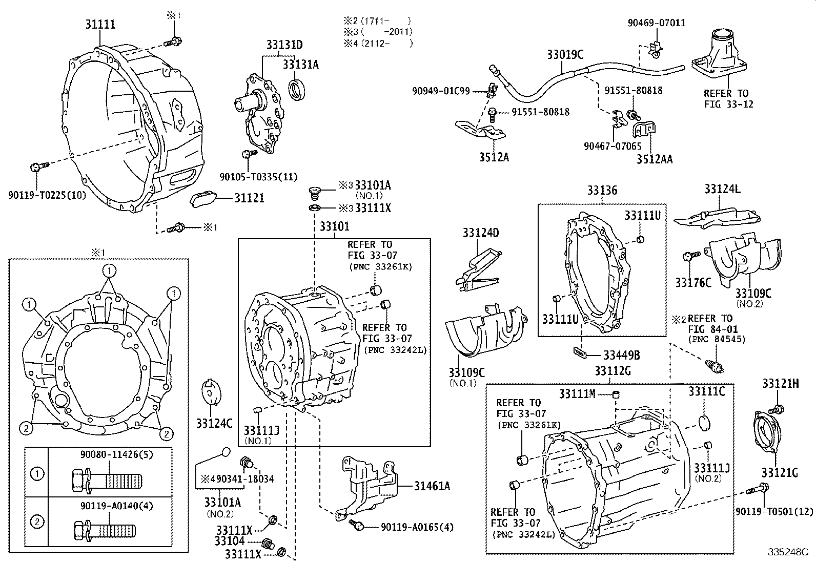 Exploded illustration 335248C