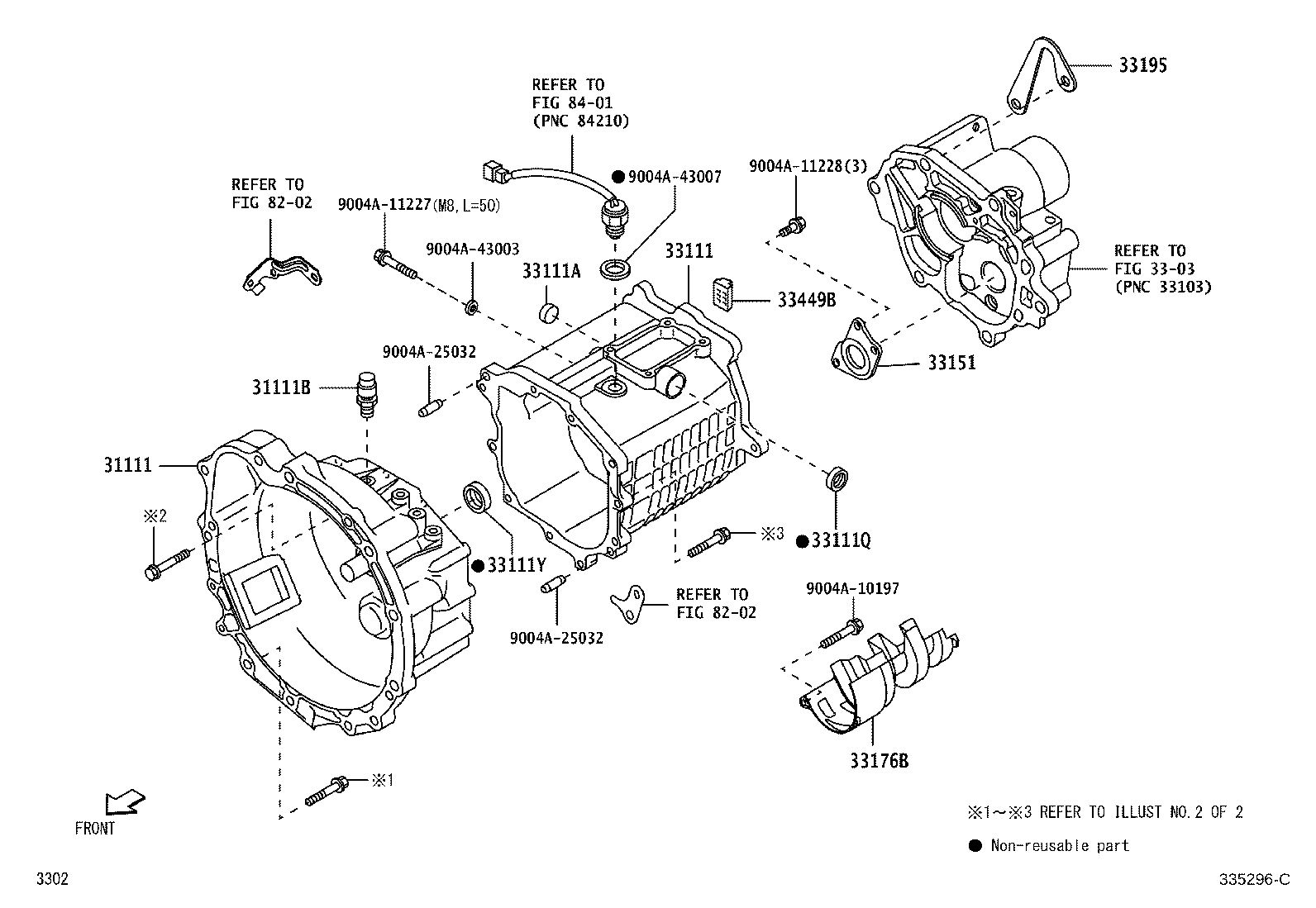 Exploded illustration 335296C