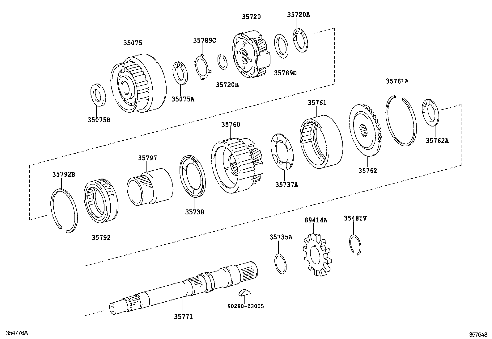 Exploded illustration 357648