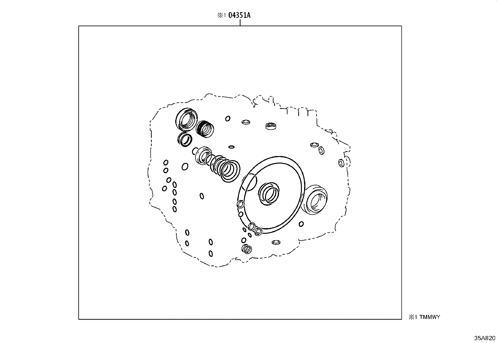 Exploded illustration 35A820