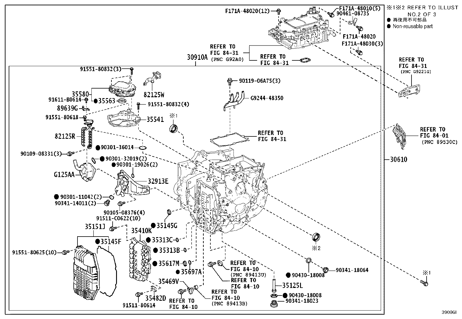 Exploded illustration 39096I