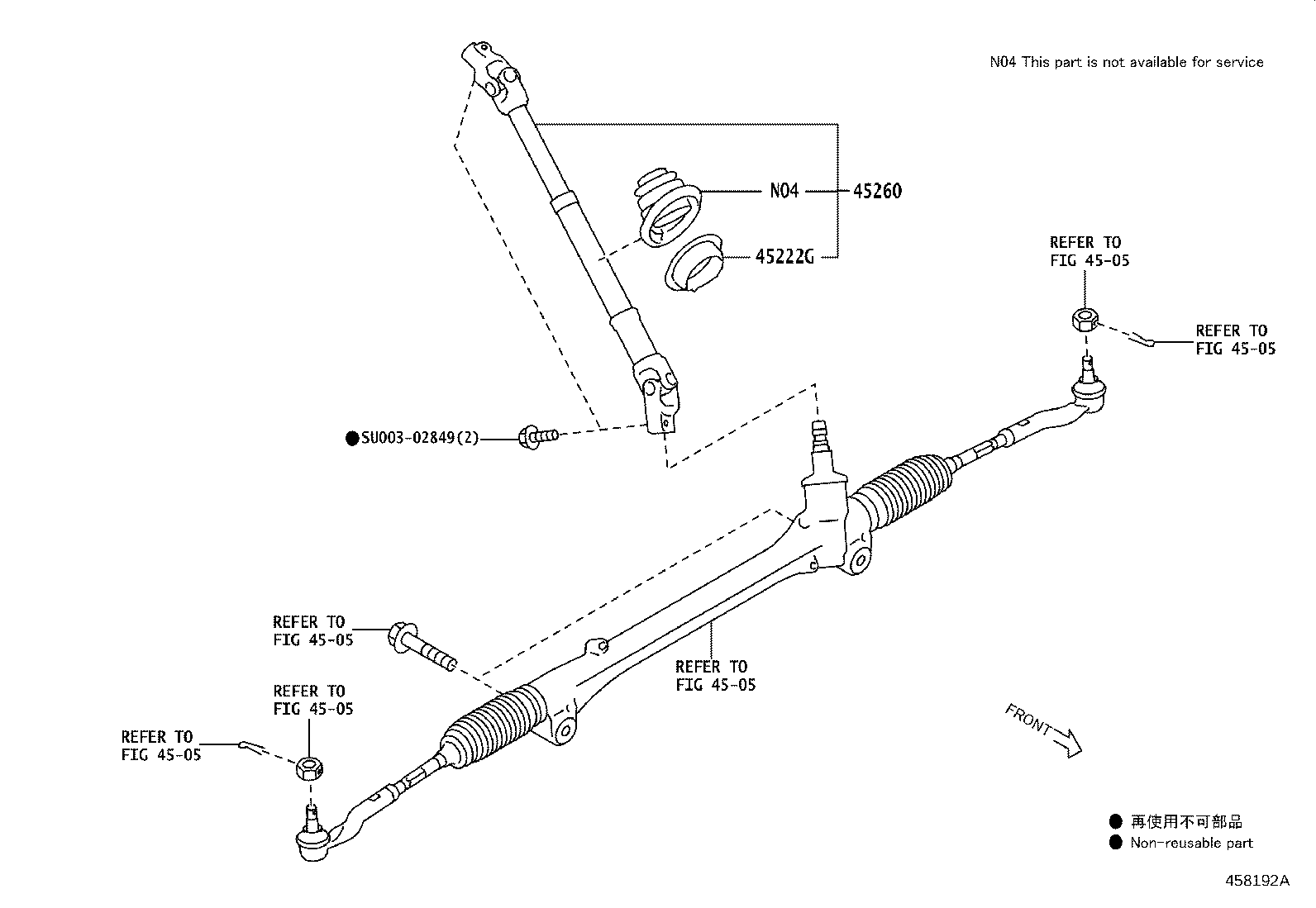 Exploded illustration 458192A