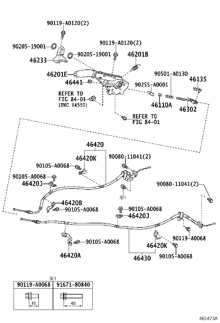 Exploded illustration 461473A