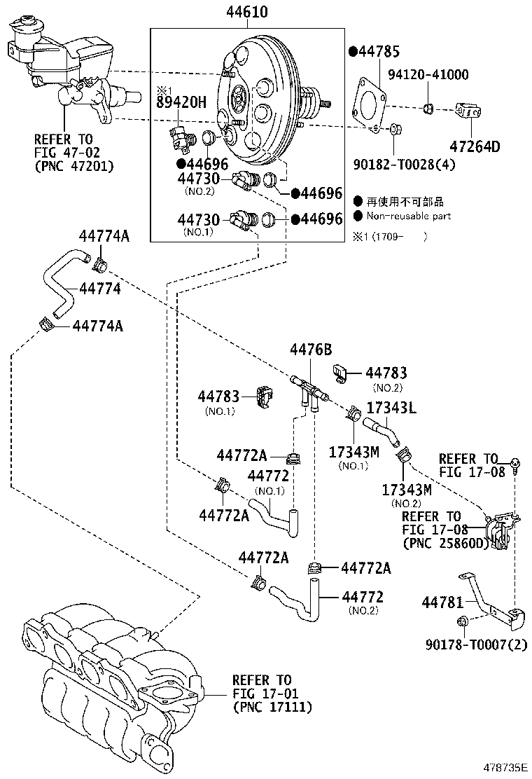 Exploded illustration 478735E
